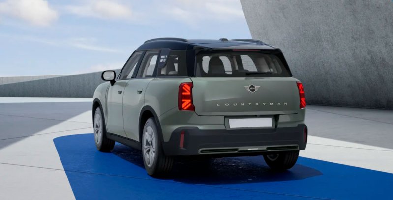 Mini Countryman E trasera