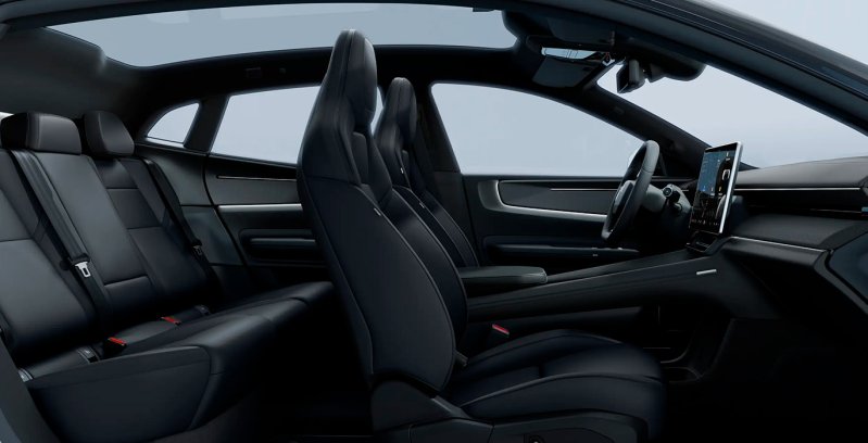POLESTAR 4 Longe Range Single Motor interior perfil
