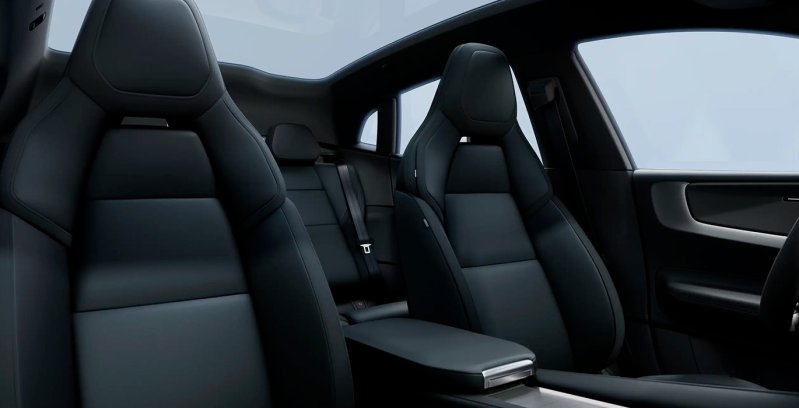 POLESTAR 4 Longe Range Single Motor interior trasera