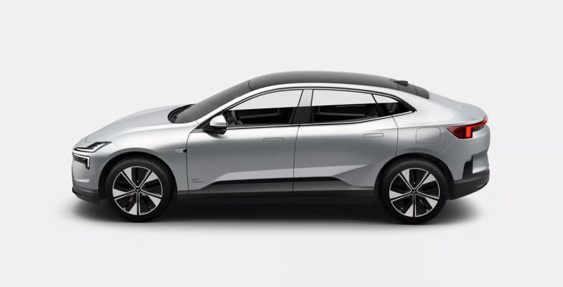 POLESTAR 4 Longe Range Single Motor lateral