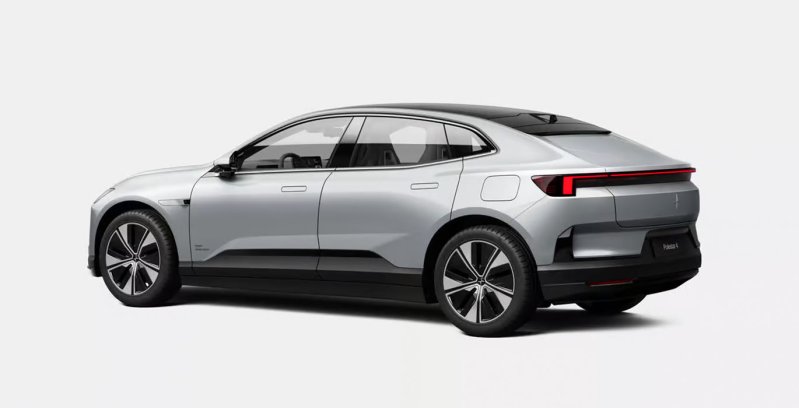 POLESTAR 4 Longe Range Single Motor trasera