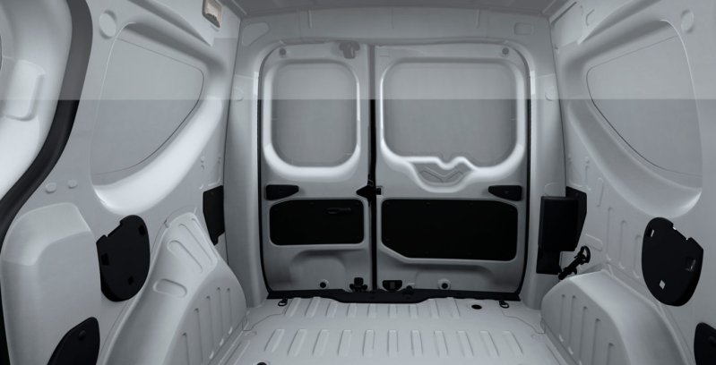 Renault Express Furgón Advance 1.5 Blue HDI interior trasera