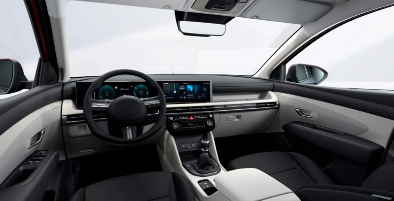 Hyundai Tucson FL 1.6D 136cv 48V Maxx interior delantera