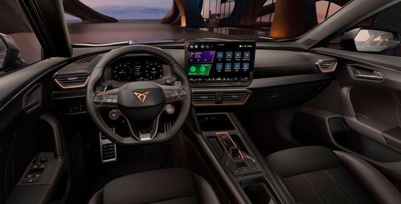 Nuevo CUPRA Formentor 1.5 TSI DSG interior delantera