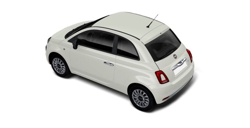 Fiat 500 Monotrim exterior trasero
