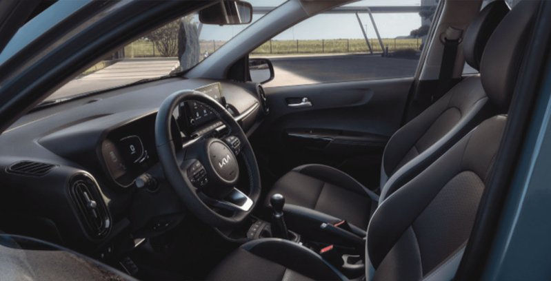 Kia Picanto Business 1.0 DPI interior perfil