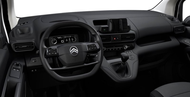 Citroen Berlingo Talla M BlueHDi 100 VAN interior delantera