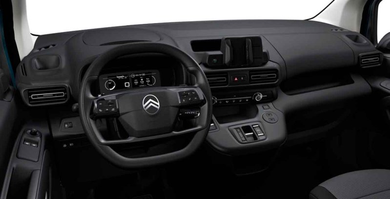 Citröen Berlingo ë-VAN Furgón Talla M interior delantera