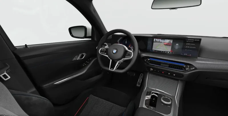 BMW Serie 3 320d interior delantera