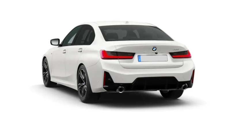 BMW Serie 3 320d trasera