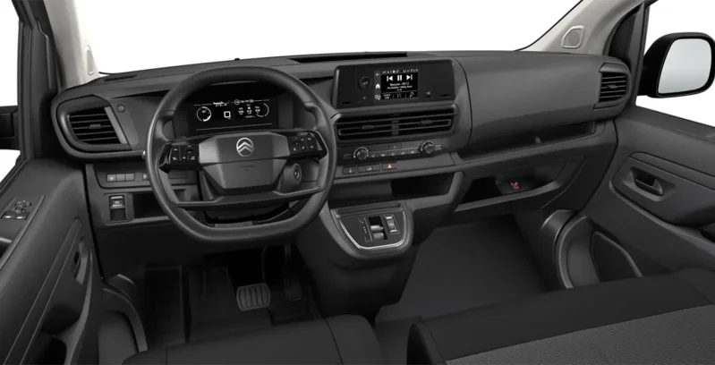 CITROEN Ë-Jumpy Furgón Talla M 75kWh interior delantera