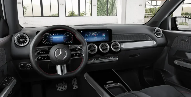 Mercedes-Benz GLB 200d interior delantera