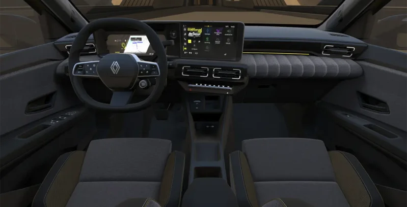 Renault 5 E-Tech Techno 110kW interior delantera