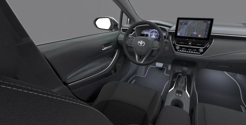 Toyota Corolla 140H Active Plus interior delantera