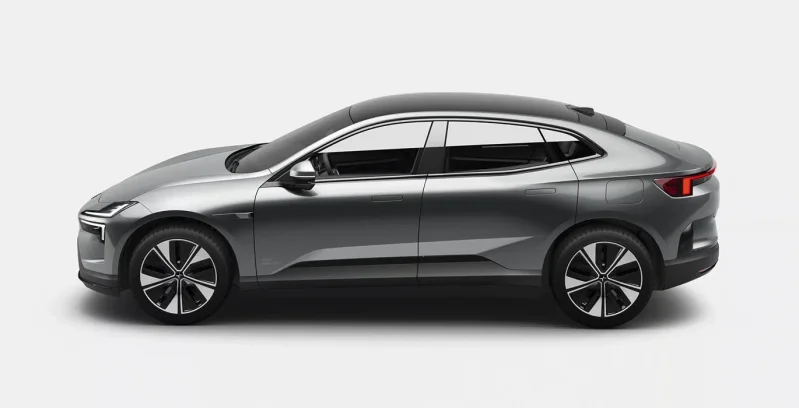 POLESTAR 4 Long Range Single 200kW lateral