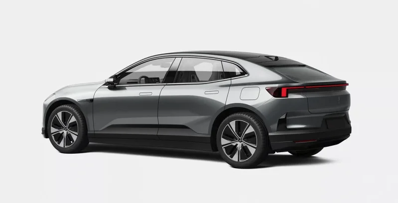 POLESTAR 4 Long Range Single 200kW trasera
