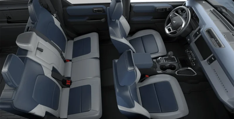 FORD Bronco Outer Banks 2.7 EcoBoost V6 335CV interior trasera
