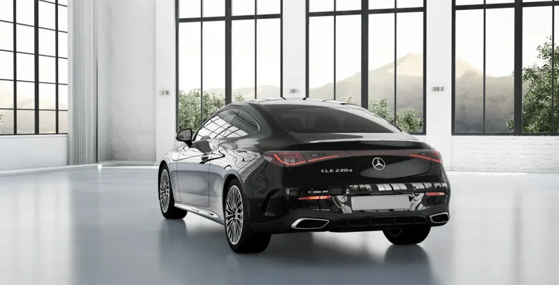 Mercedes Benz CLE 220d Coupé trasera