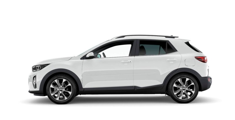 KIA-Stonic-1.0-T-GDi-Drive-MHEV-blanco-exterior-perfil