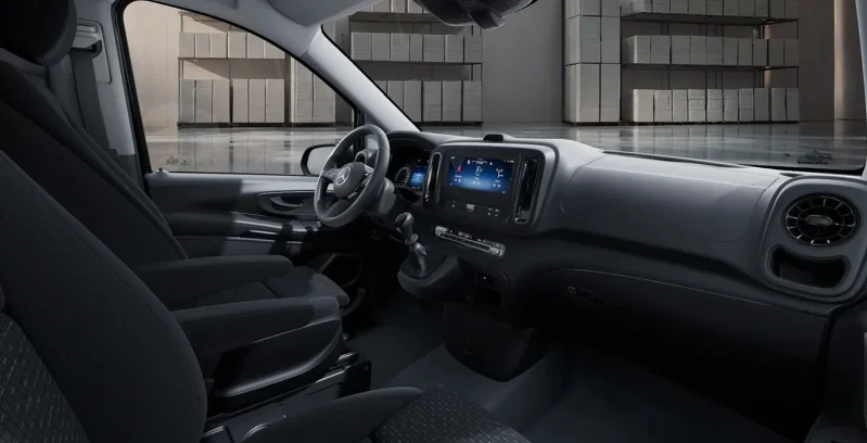 Mercedes-Benz Vito 110CDI 75kW Furgón Pro Larga interior delantera II