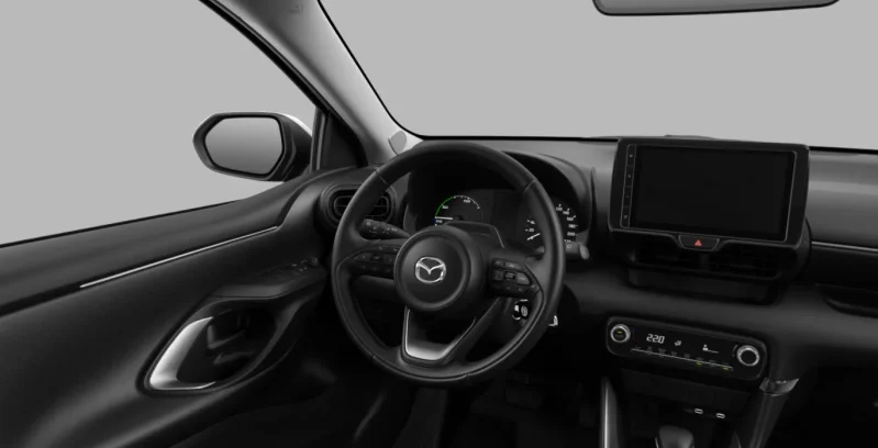Mazda-2-Hybrid-1.5-85kW-116CV-CVT-Centre-Line-interior-delantera