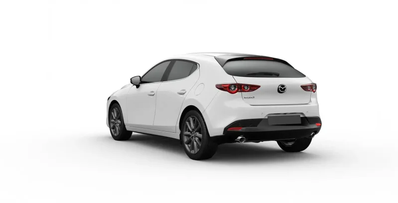 Mazda-3-2.5-e-Skyactive-G-140cv-Centre-Line-blanco-trasera